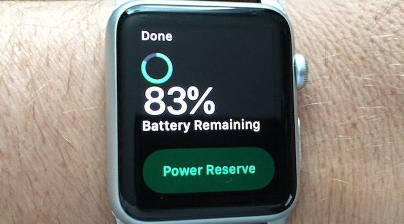 smartwatch battery life