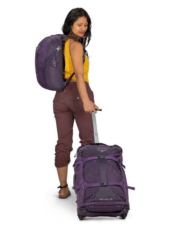 wheeled backpack cons