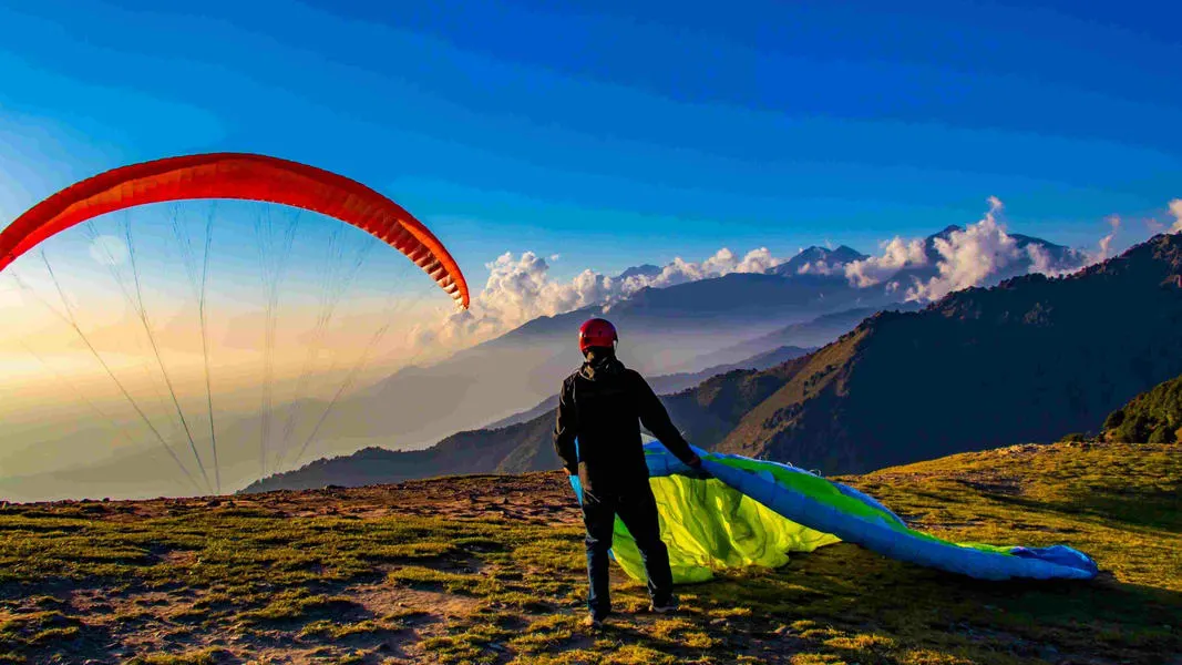 Paragliding in Mussoorie